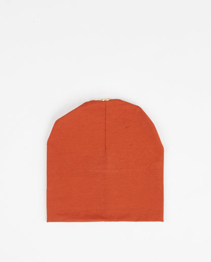 Cotton Beanie - No Pom - Adult O/S