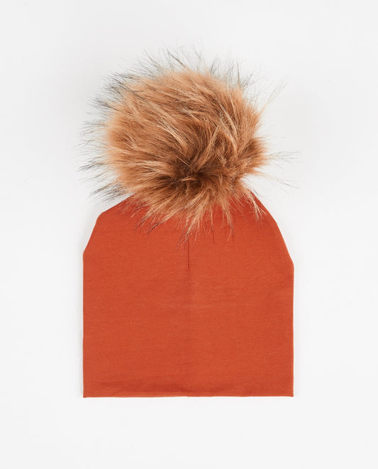 Tuque Pré-Ado Coton Terra Cotta - Vegan