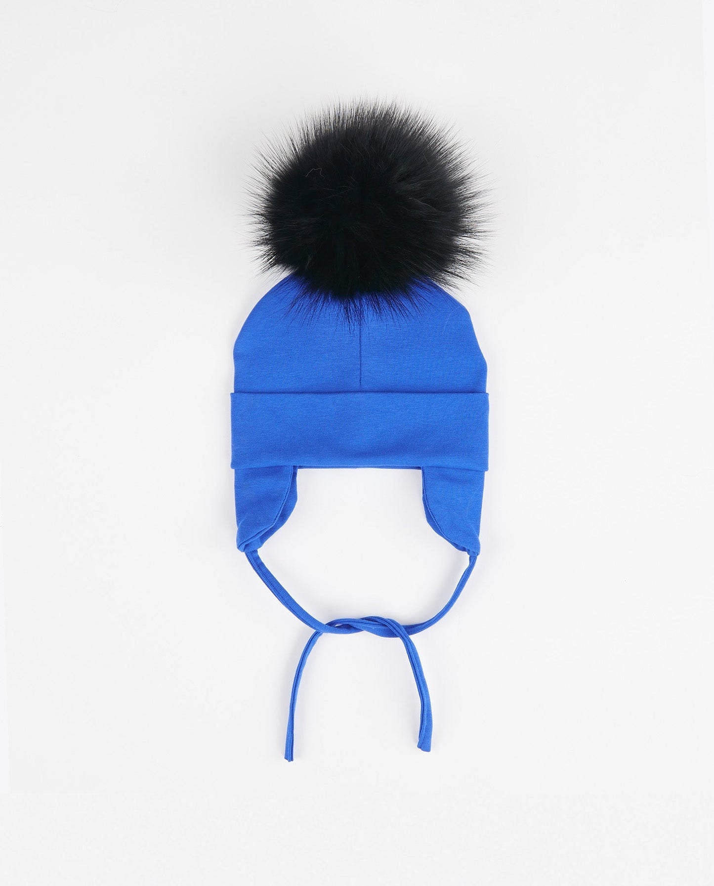 Tuque Bébé Coton Royal Blue