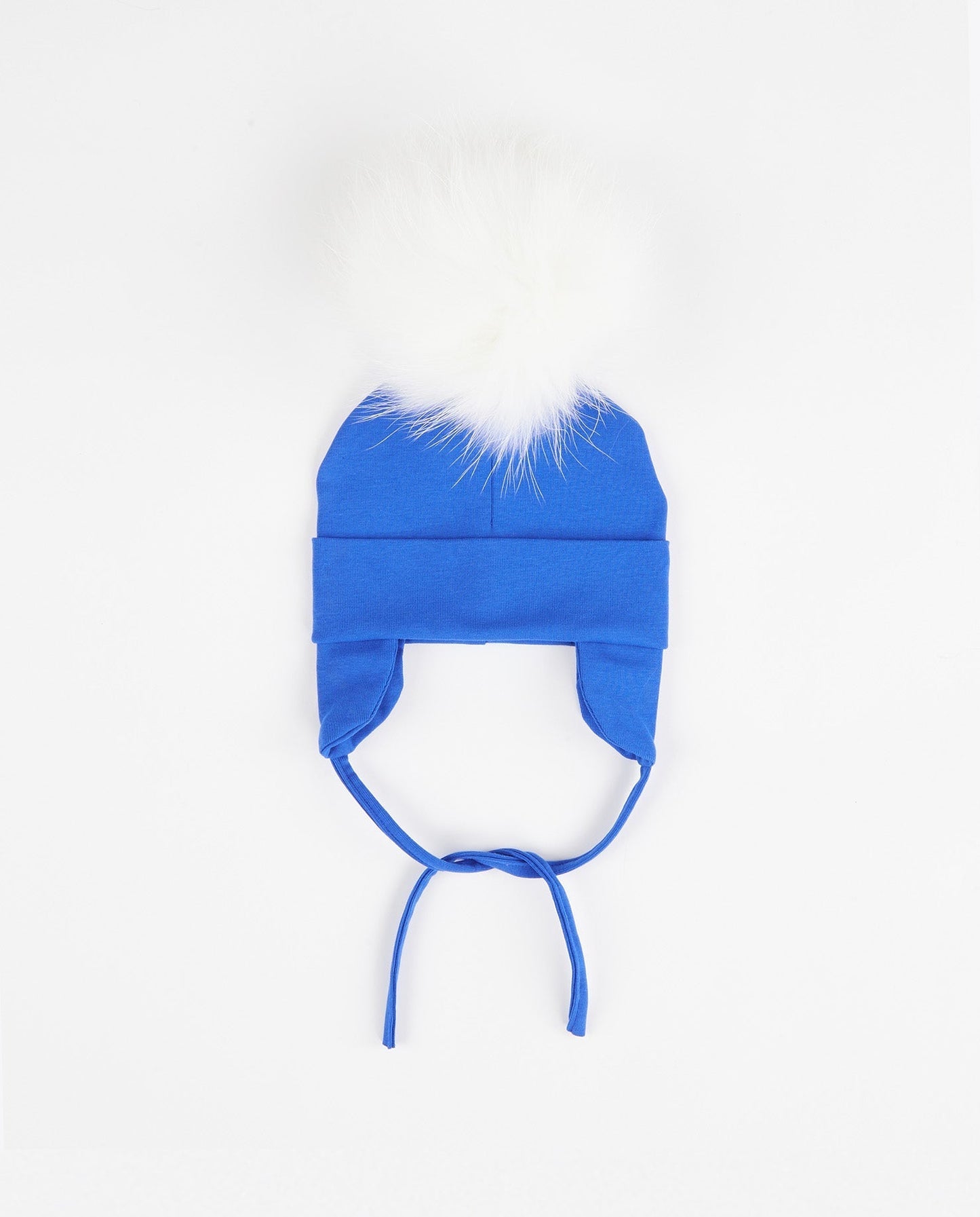 Cotton Beanie Royal Blue