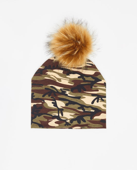 Tuque Pré-Ado Coton Army - Vegan