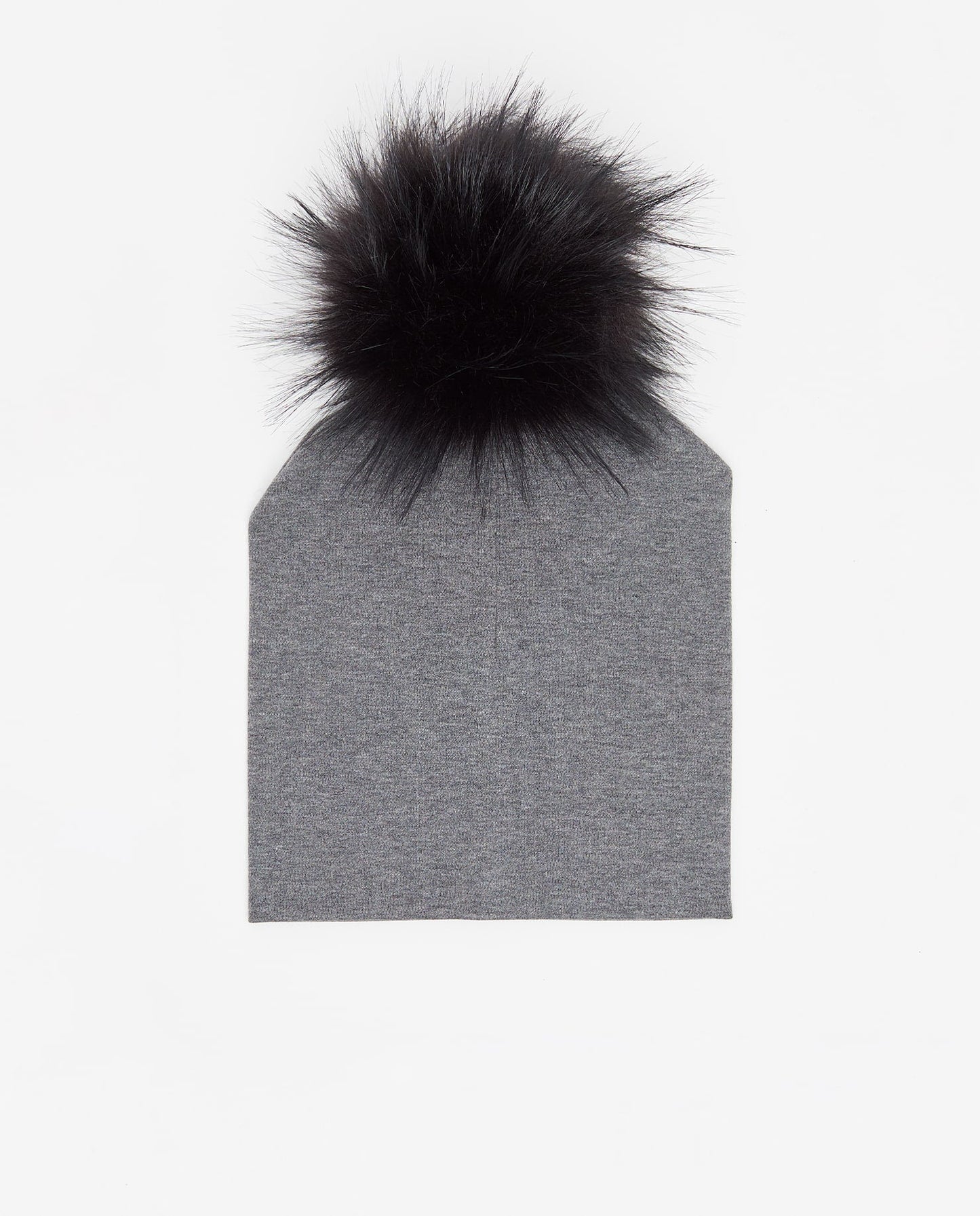 Tuque Enfant Coton Charcoal - Vegan