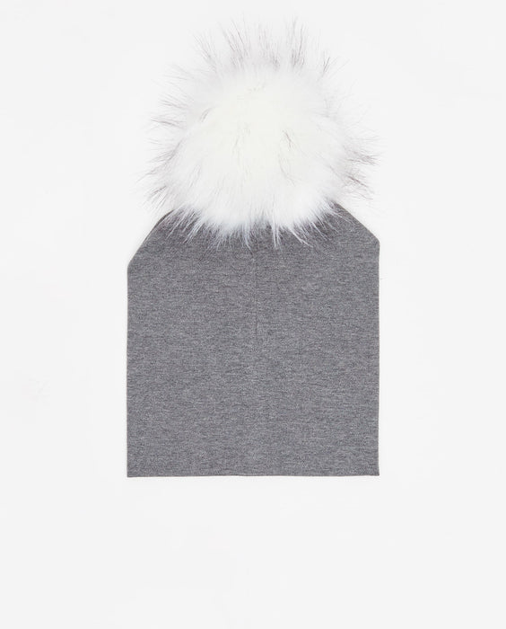 Cotton Beanie Charcoal