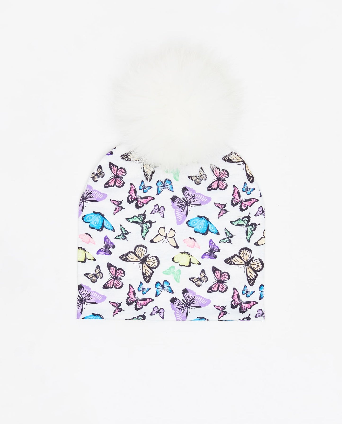 Tuque Adulte Coton Papillons