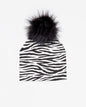 Tuque Pré-Ado Coton Zebra - Vegan