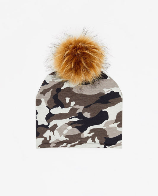 Tuque Adulte Coton Winter Army - Vegan