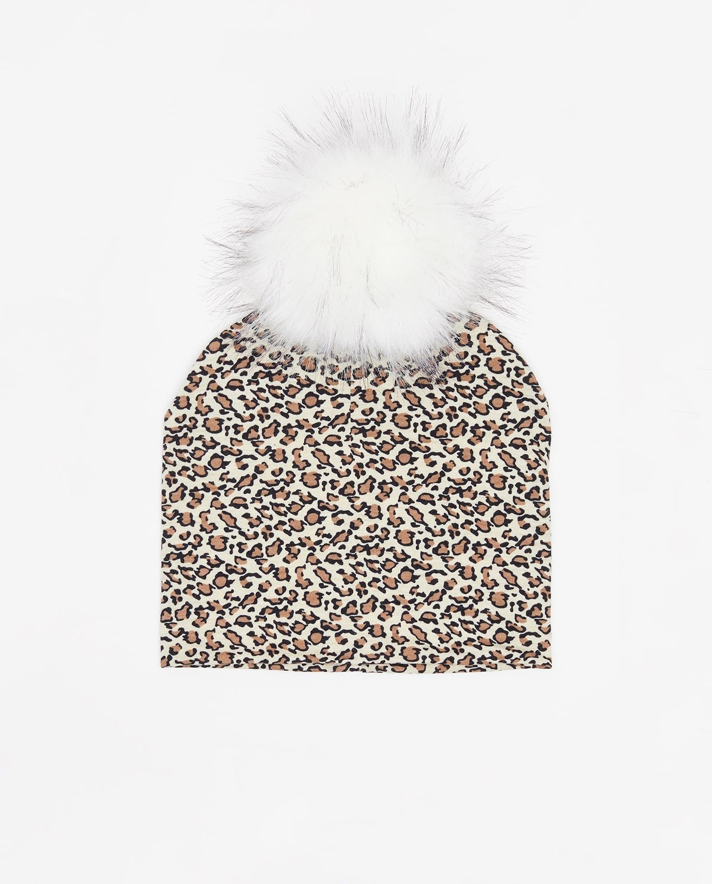 Tuque Enfant Coton Leopard - Vegan