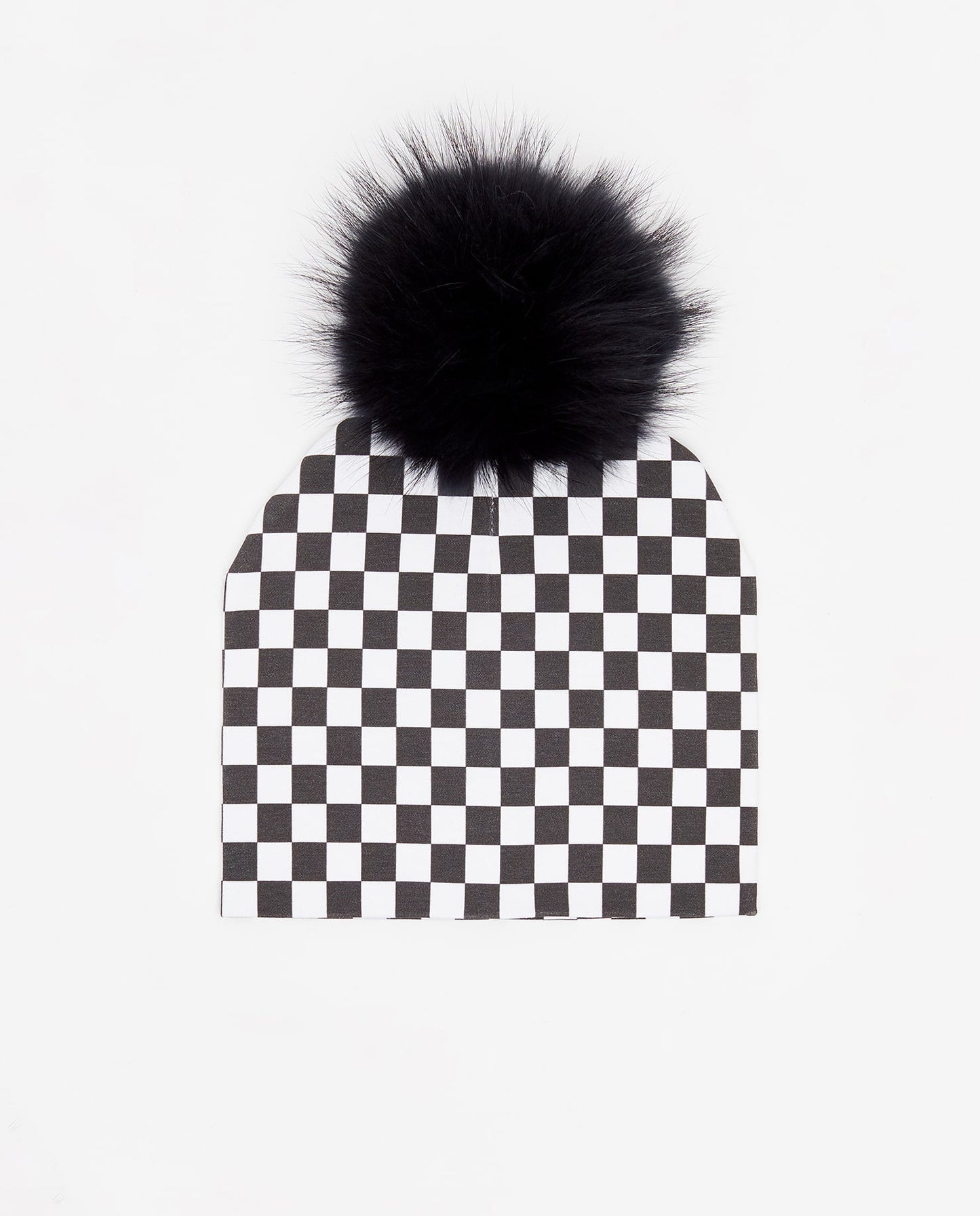 Cotton Beanie Checkmate