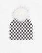 Cotton Beanie Checkmate