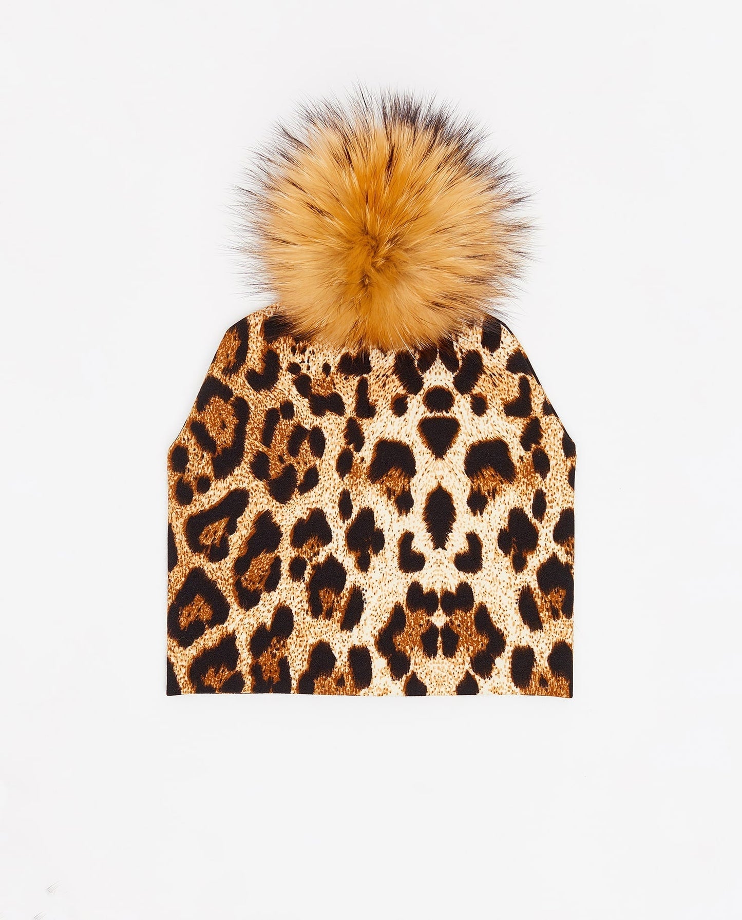 Tuque Enfant Coton Camel Jungle