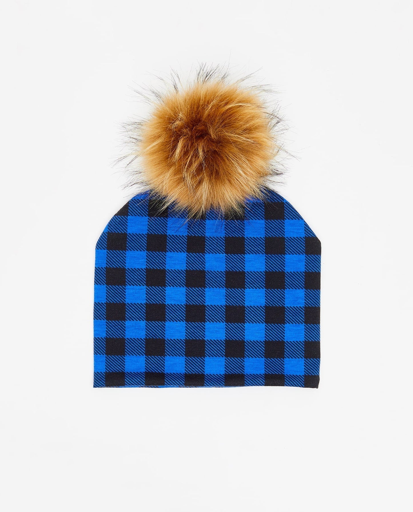 Tuque Pré-Ado Coton Bûcheron Bleu - Vegan