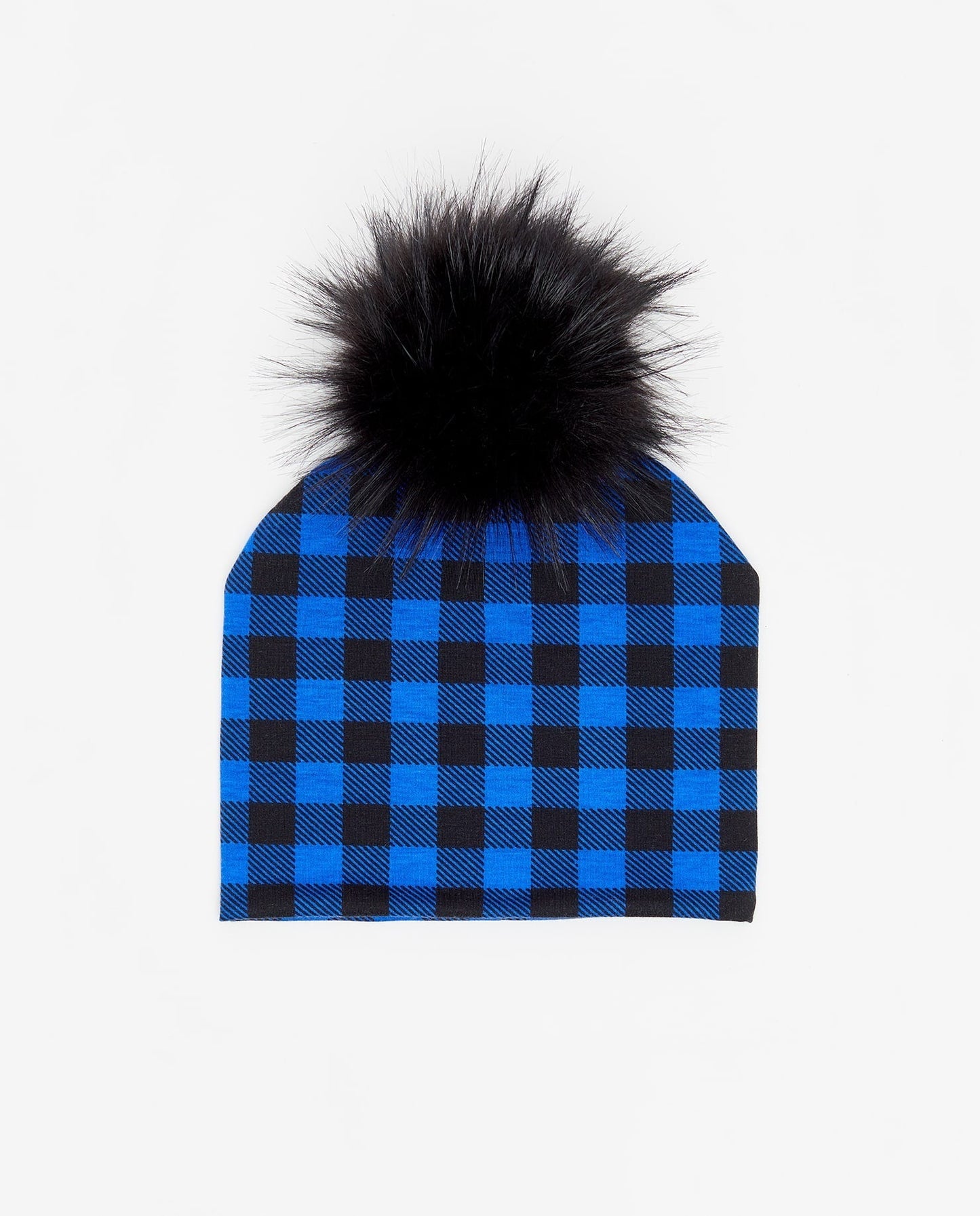 Tuque Pré-Ado Coton Bûcheron Bleu - Vegan