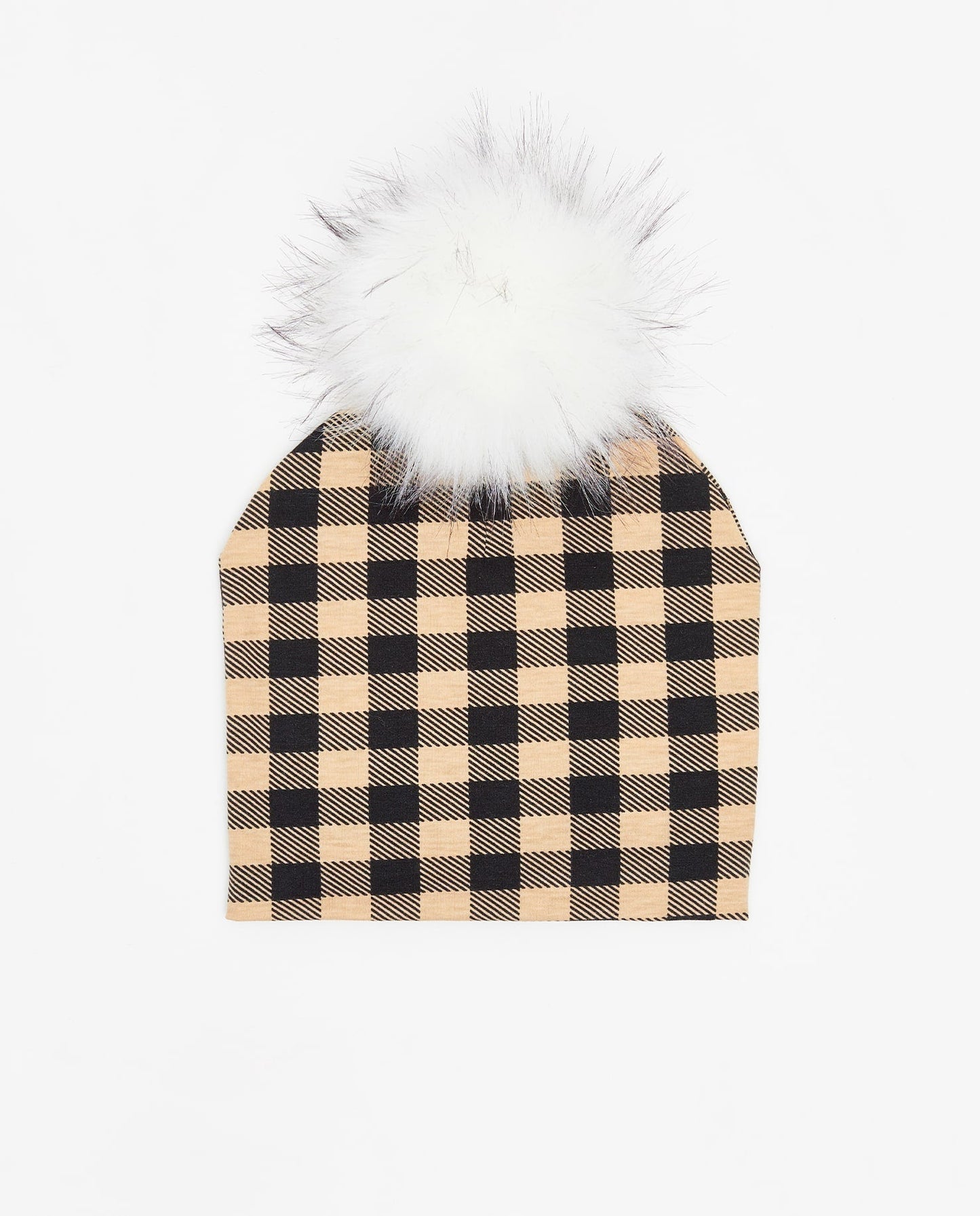 Tuque Enfant Coton Bûcheron Crème - Vegan