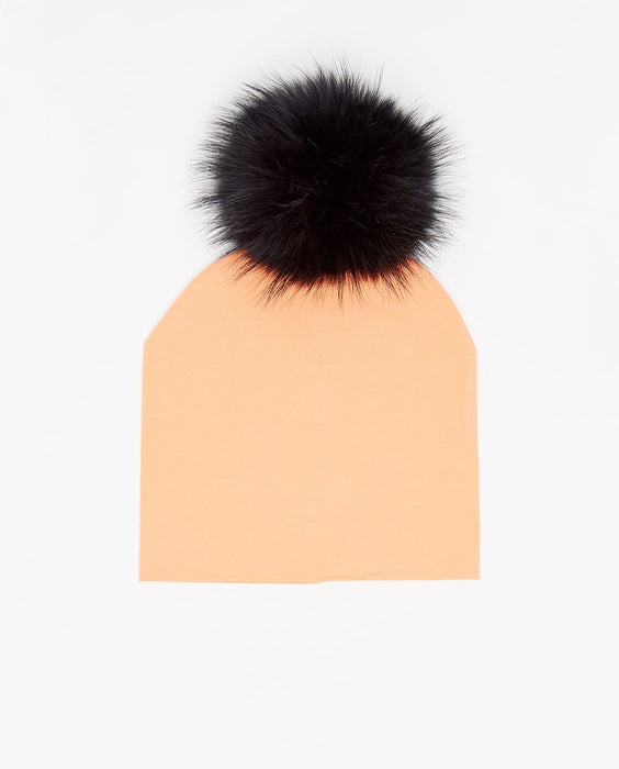 Cotton Beanie Saumon Kardashian