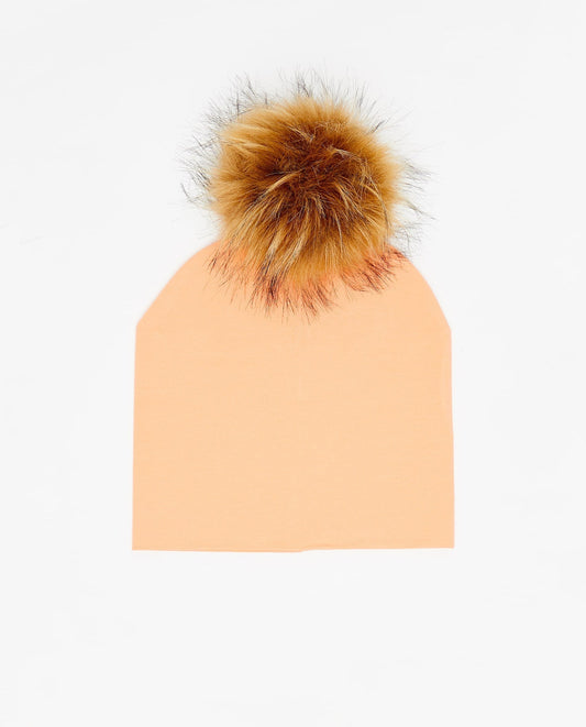 Tuque Adulte Coton Saumon Kardashian - Vegan