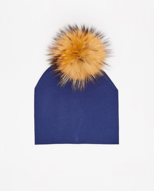 Tuque Adulte Coton Marine