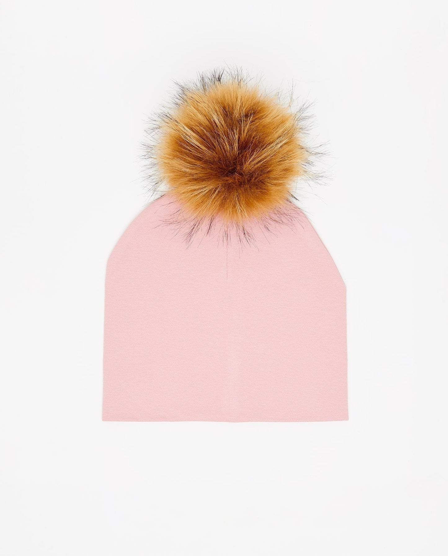 Tuque Enfant Coton Matte Pink - Vegan