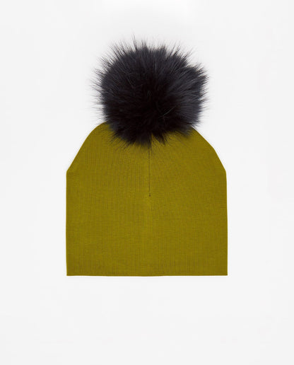 Cotton Beanie Kaki