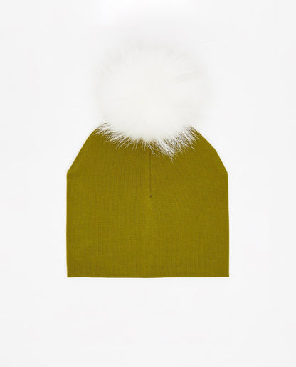 Cotton Beanie Kaki