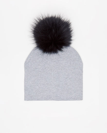 Cotton Beanie Gris