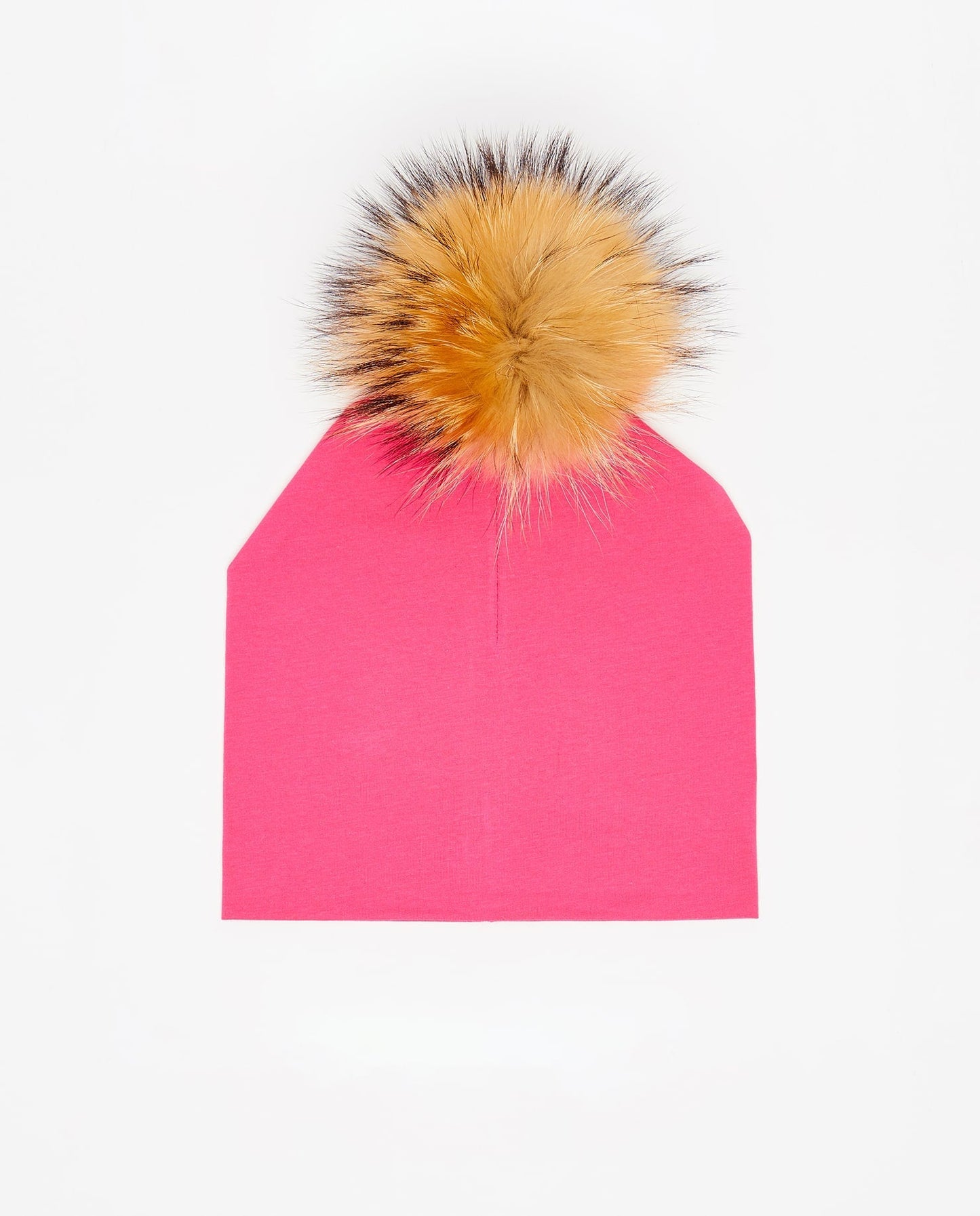 Tuque Enfant Coton Fuschia