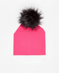 Tuque Enfant Coton Fuschia - Vegan