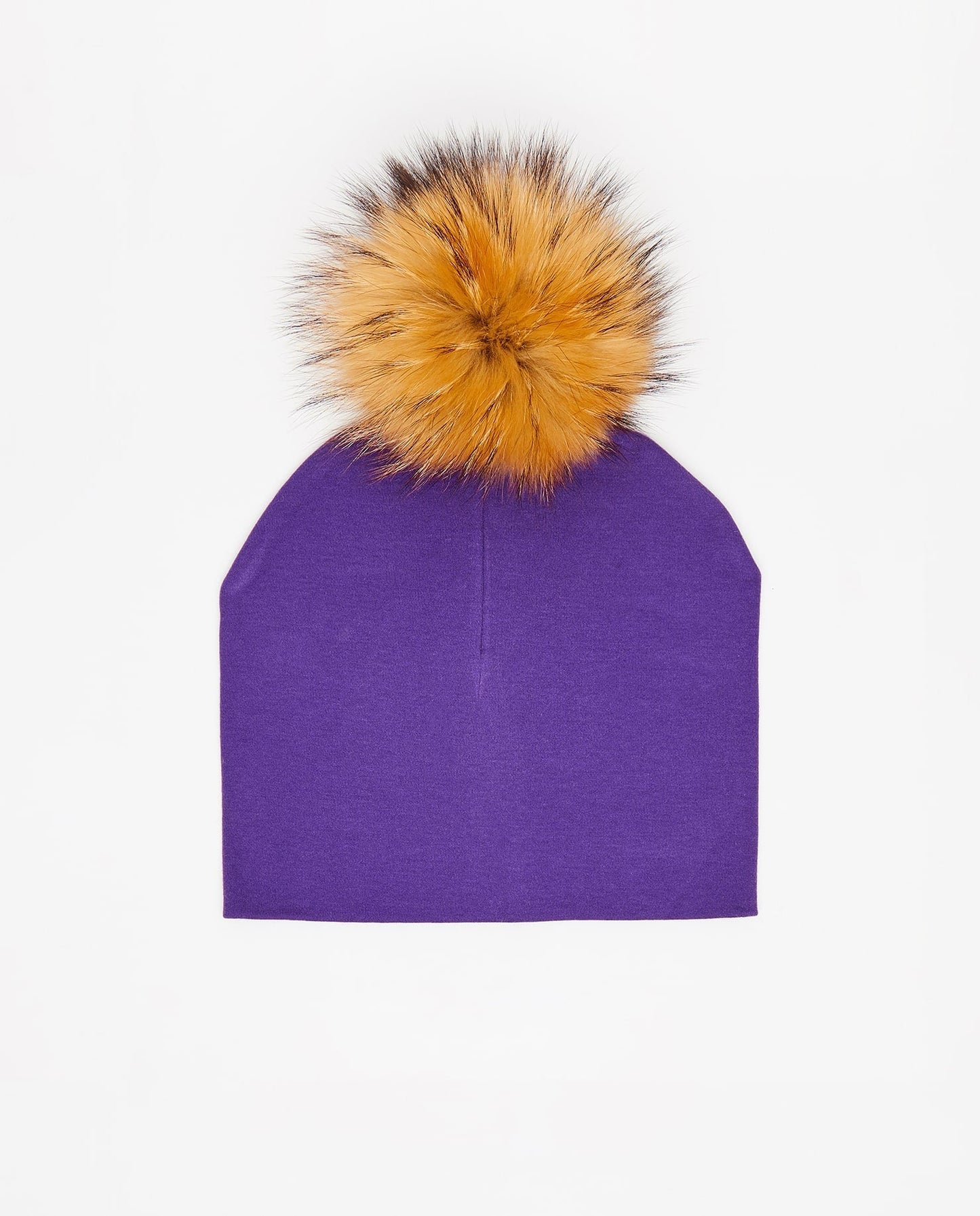 Tuque Pré-Ado Coton Aubergine