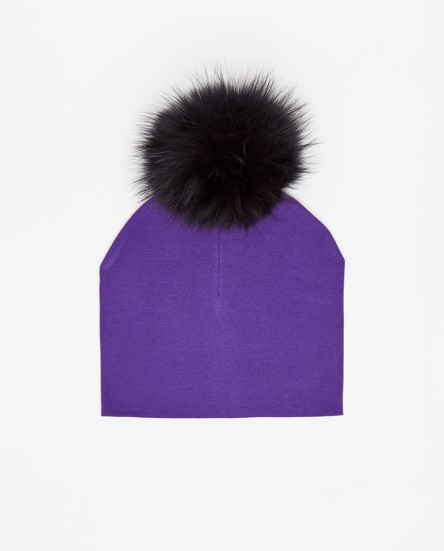 Tuque Pré-Ado Coton Aubergine