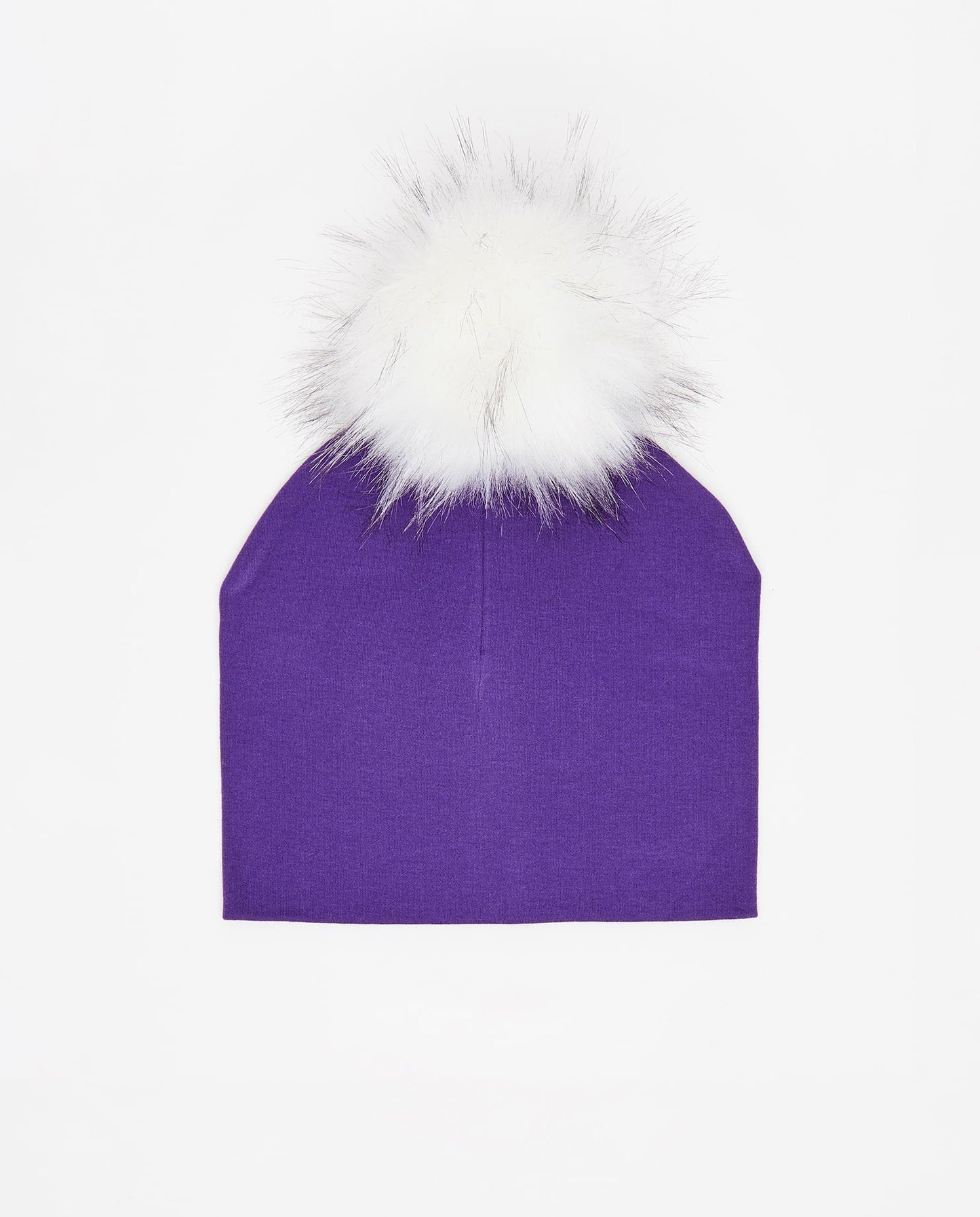 Tuque Pré-Ado Coton Aubergine - Vegan