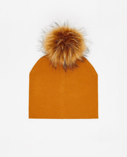 Cotton Beanie Caramel