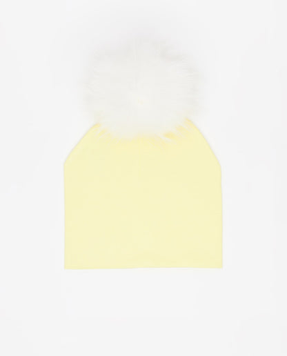 Cotton Beanie Lemon