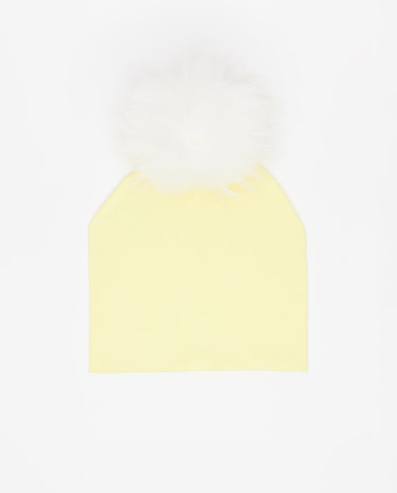 Cotton Beanie Lemon