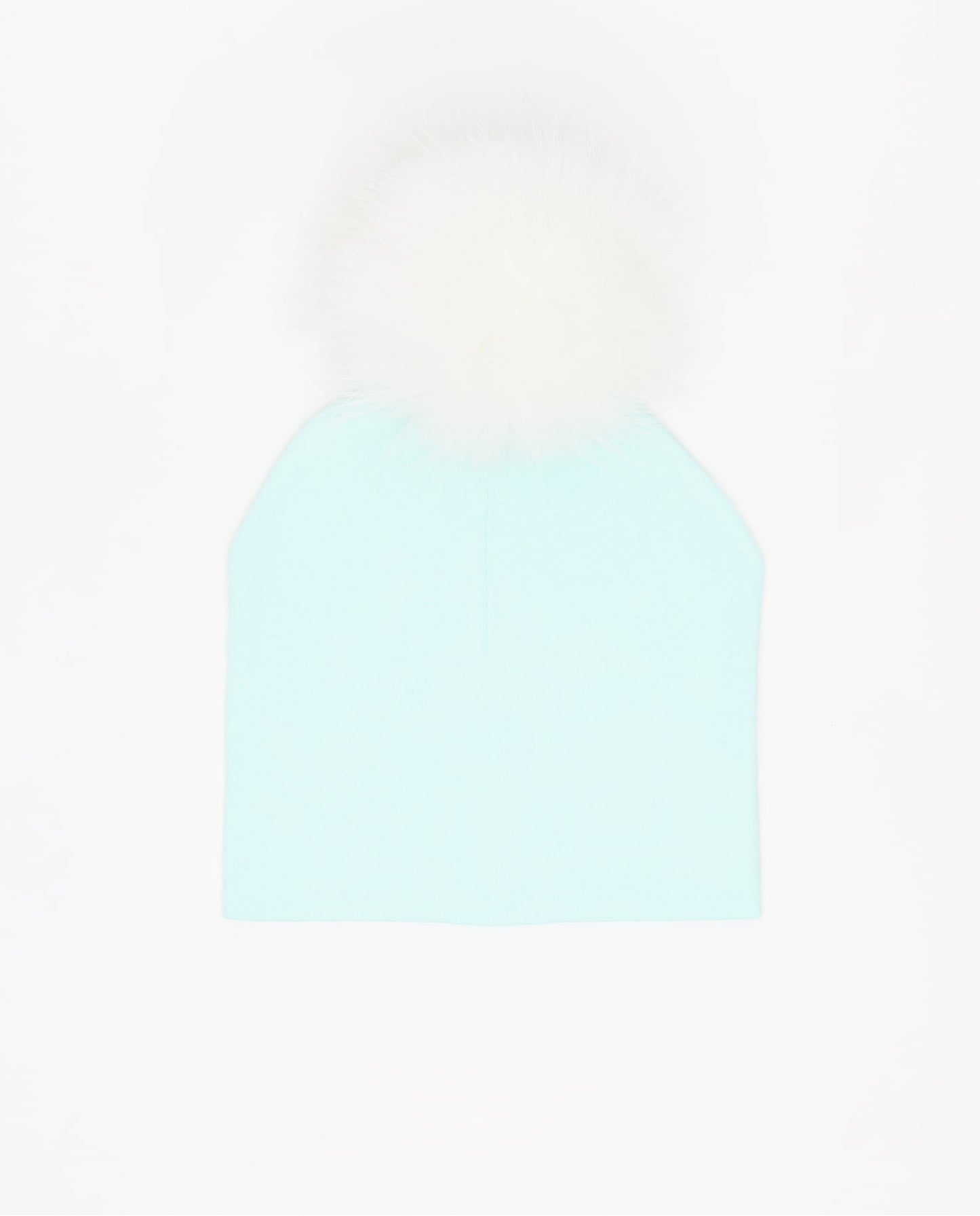 Cotton Beanie Aqua