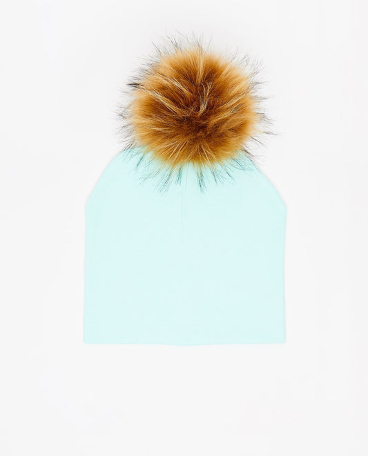 Tuque Adulte Coton Aqua - Vegan