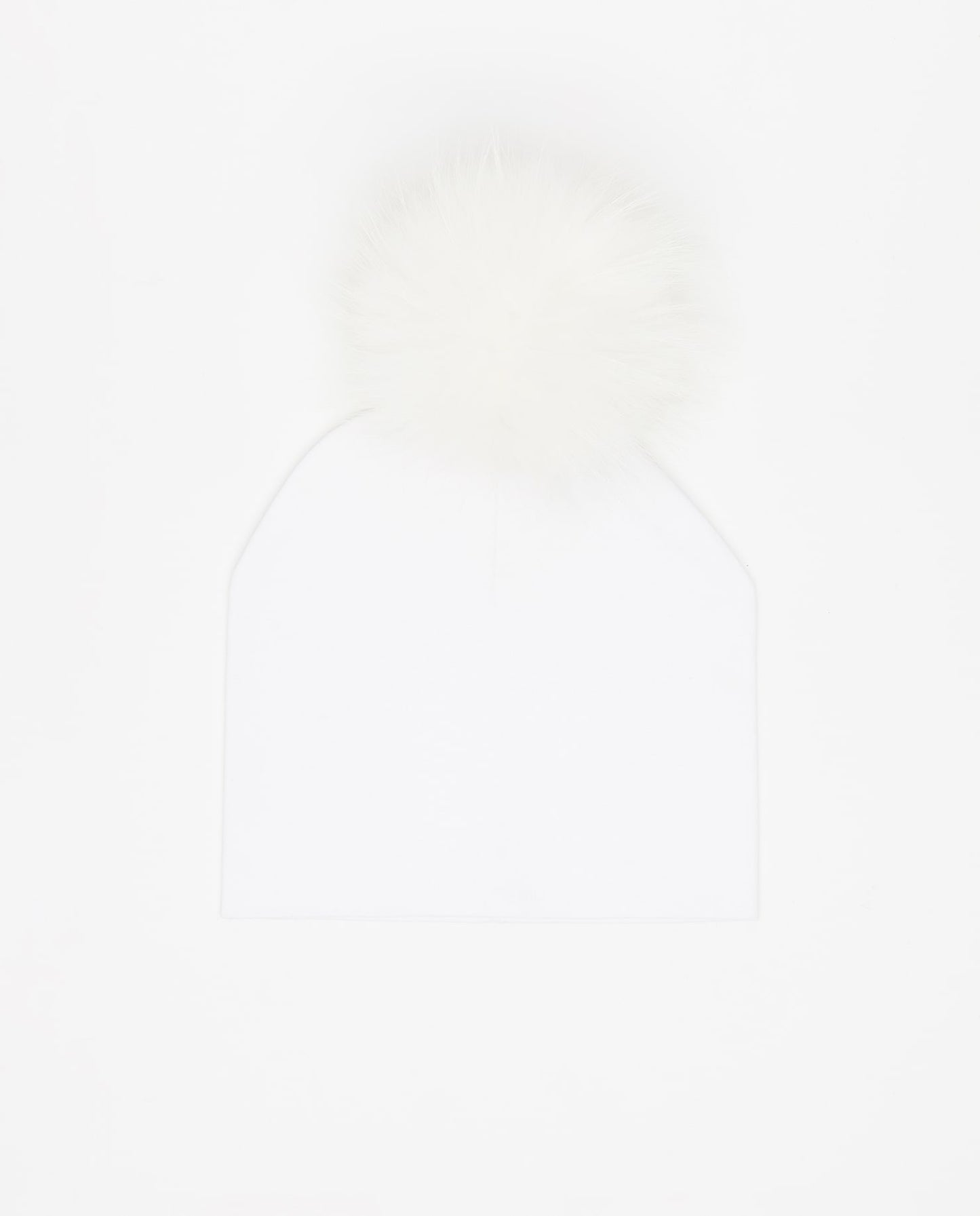 Tuque Adulte Coton Blanc