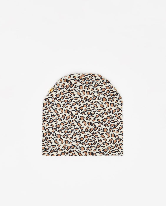 100% Cotton Beanie with Button for Optional Pom, 15 years +