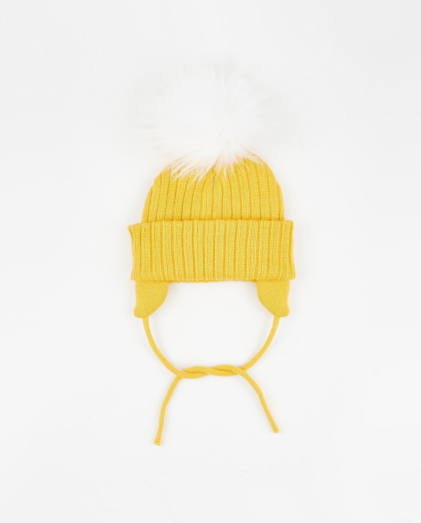 Tuque Bébé Doublée Mustard