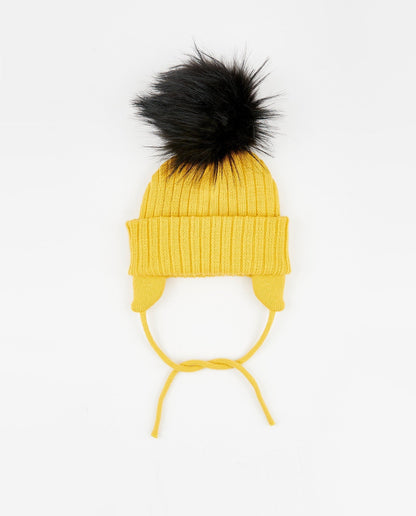 Knit Beanie Mustard