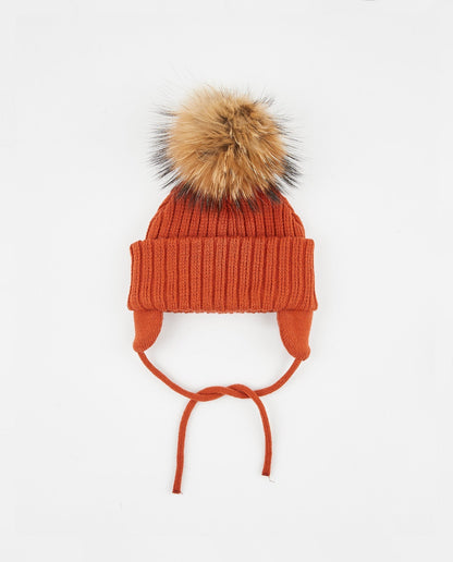 Knit Beanie Terra Cotta