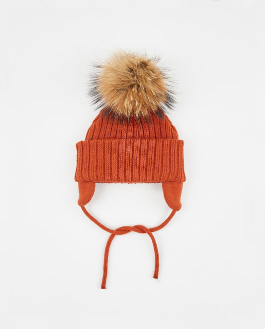 Tuque Bébé Doublée Terra Cotta