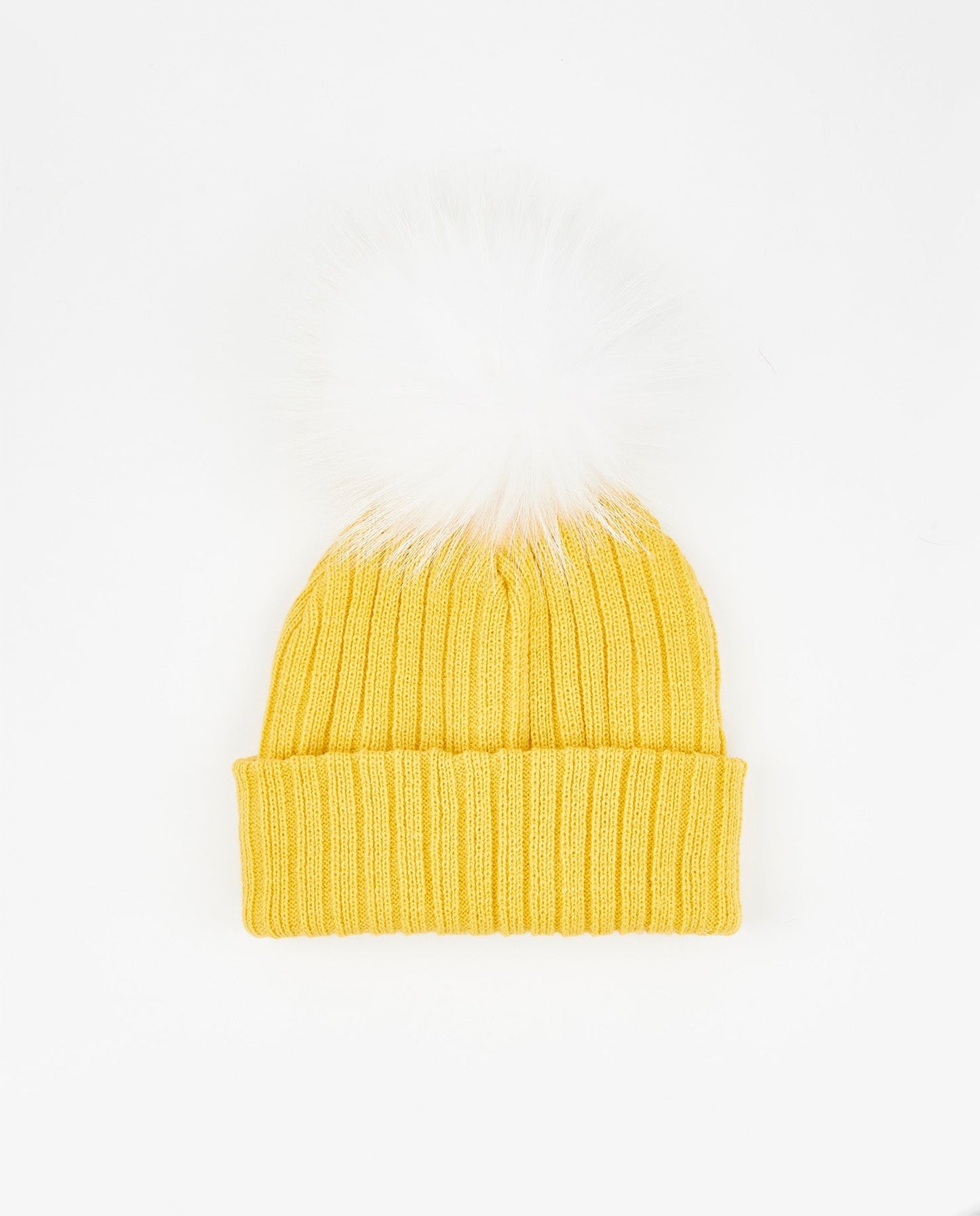 Knit Beanie Mustard