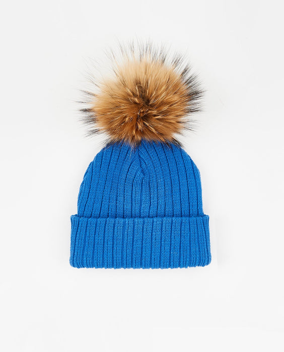 Knit Beanie Royal Blue