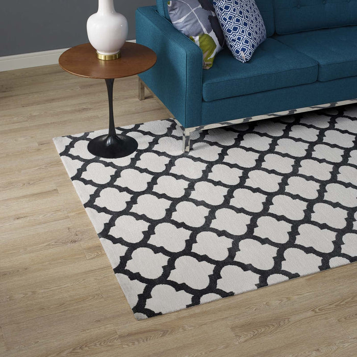 Lida Moroccan Trellis Area Rug