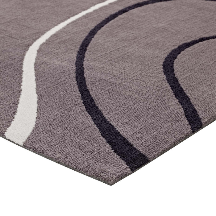 Therese Abstract Swirl Area Rug