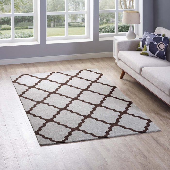 Marja Moroccan Trellis Area Rug