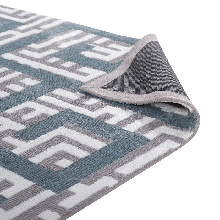 Nahia Geometric Maze Area Rug