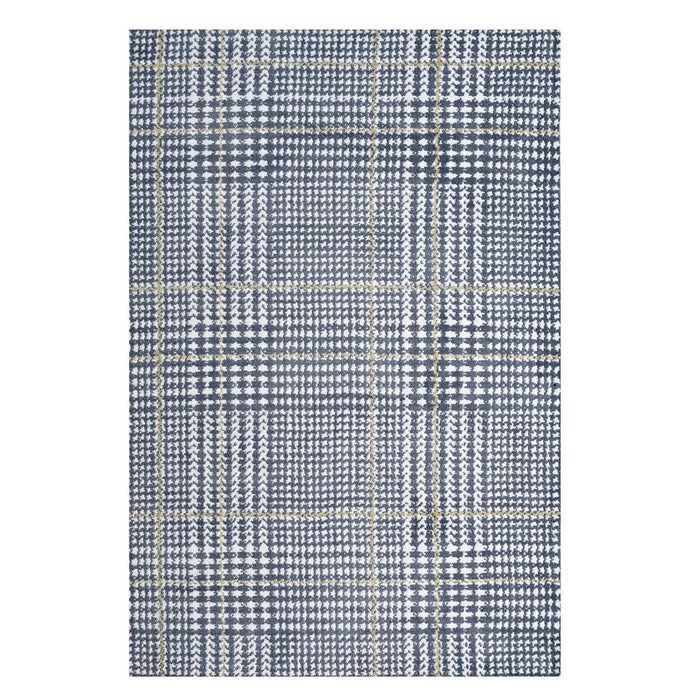 Kaja Abstract Plaid Area Rug