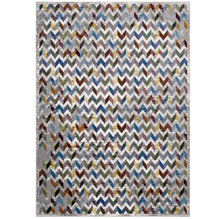 Gemma Chevron Mosaic Area Rug