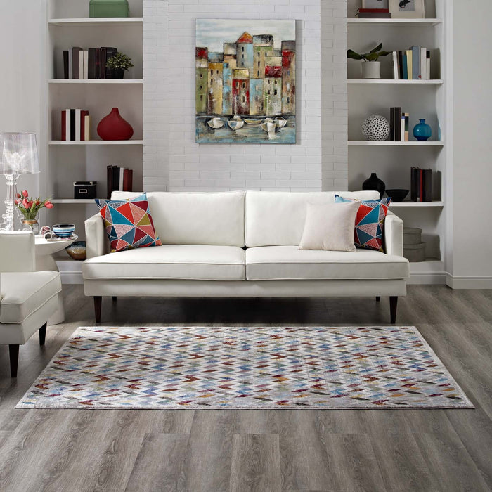 Gemma Chevron Mosaic Area Rug