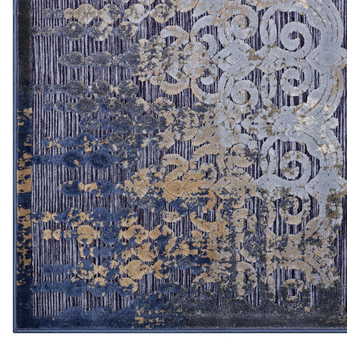 Kalene Distressed Vintage Turkish Area Rug